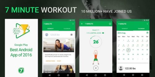 Những điều bạn chưa biết về 7 Minute Workout cho Android