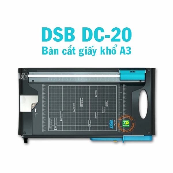 Bàn cắt giấy DSB DC-20 5in1 khổ A3