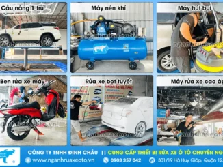 thủ tục mở tiệm rửa xe ô tô