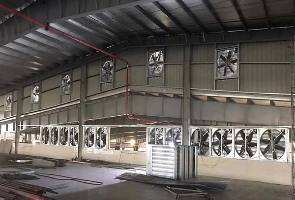 Lắp đặt quạt thông gió nhà xưởng đúng vị trí, đúng kỹ thuật