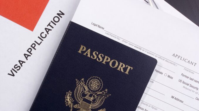 Traveler applying online for urgent vietnam visa during holidays