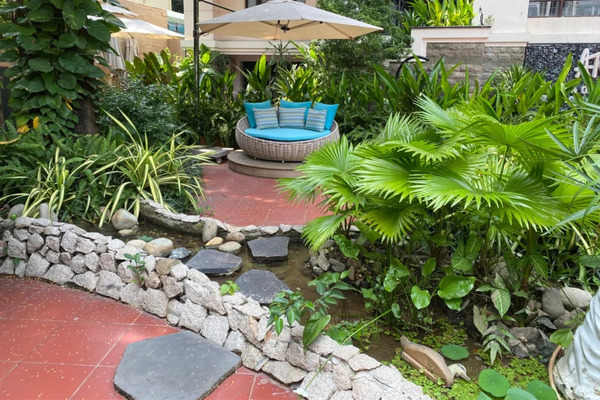 Nguyên tắc quan trọng trong cách bố trí sân vườn trước nhà