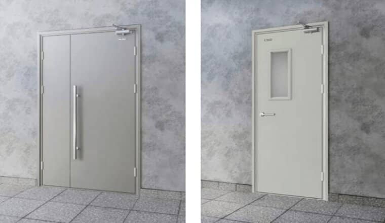 Cửa thoát hiểm chống cháy hiệu quả