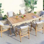 Ý tưởng decor với bàn ăn ngoài trời đẹp và tinh tế